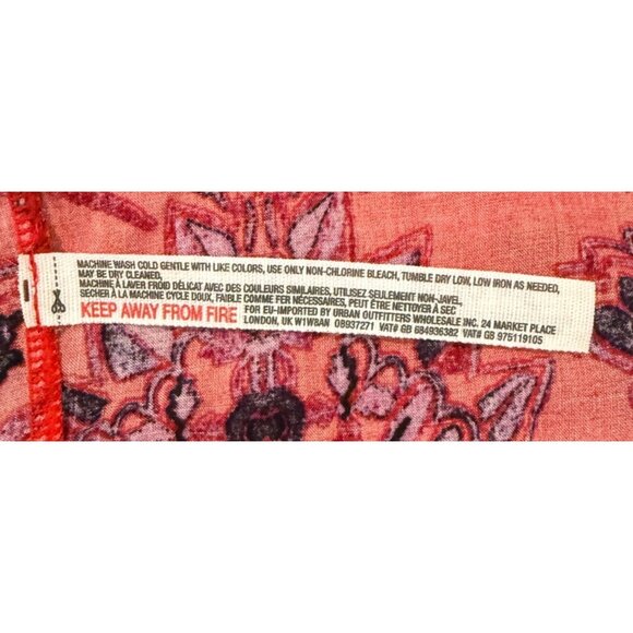 Intimately Free People Women's Talk to Me Trapeze Dress Red Size XS - Picture 7 of 11